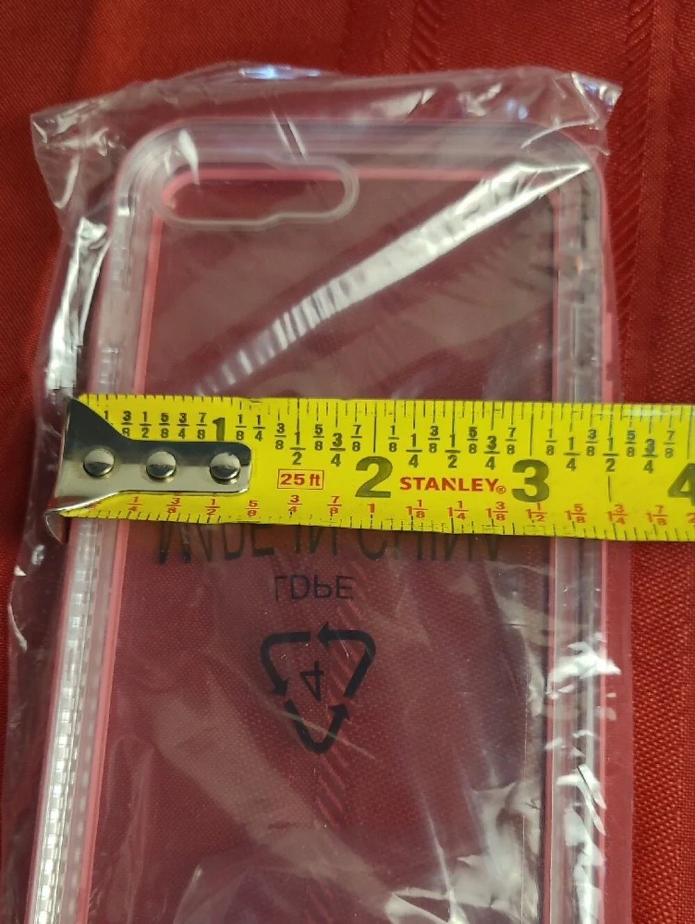 New LifeProof NËXT iPhone 8 Plus/7 Plus Protective Case in Coral/Transparent.